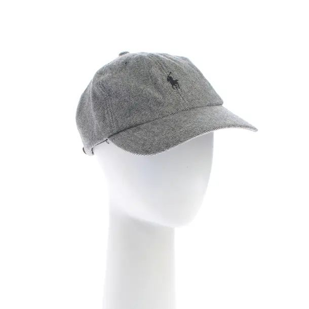 Cap in Gray, Cotton, Polo Ralph Lauren
