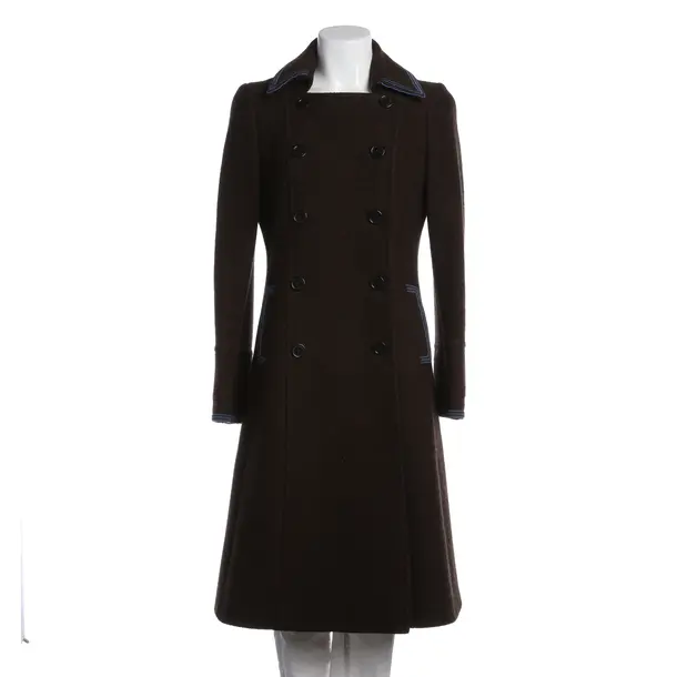 Mid-Season Coat in Brown, Cotton, Etro