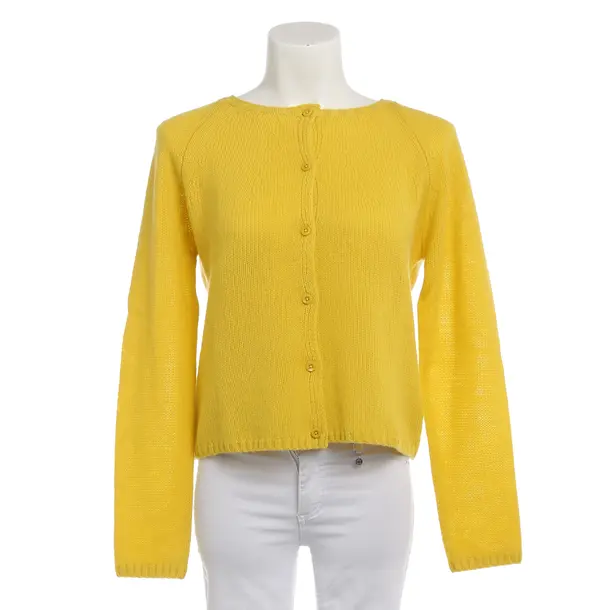 Cardigan, in Giallo senape, Lana, FFC