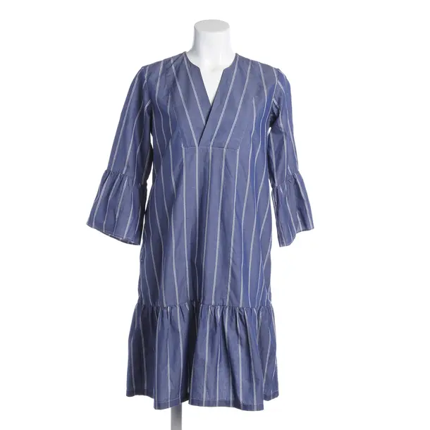 Dress, in Blue, Cotton, Lis Lareida