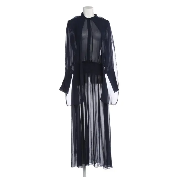 Dress, in Navy, Polyester, See by Chloé