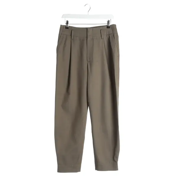 Hose, in Olivgrün, Baumwolle, Brunello Cucinelli