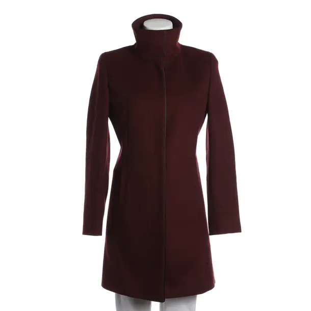 Übergangsmantel, in Bordeaux, Wolle, Hugo Boss Red Label