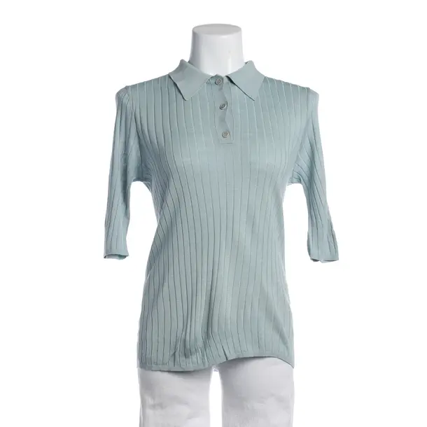 Polo Shirt, in Light Blue, Silk, Windsor