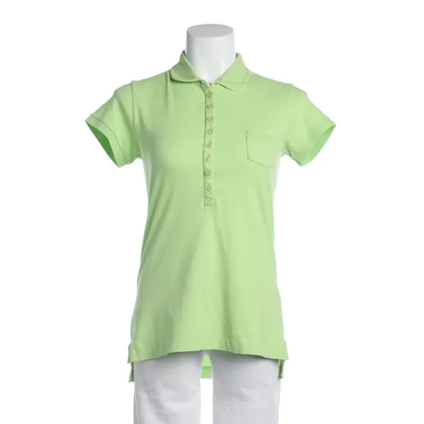 Polo, in Verde, Cotone, Chiuso