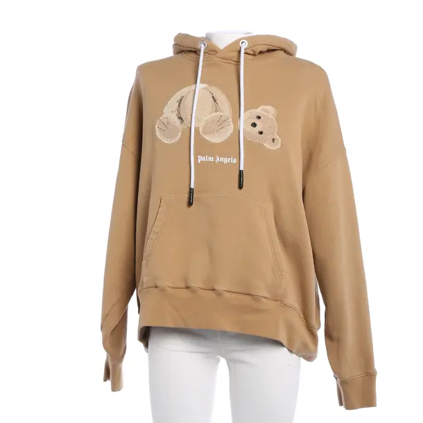 Hoodie in Braun, Baumwolle, Palm Angels