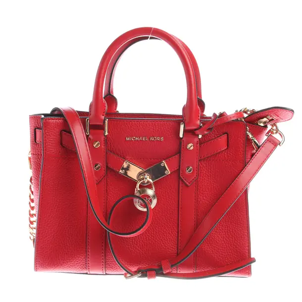 Handbag in Red, Leather, Michael Kors