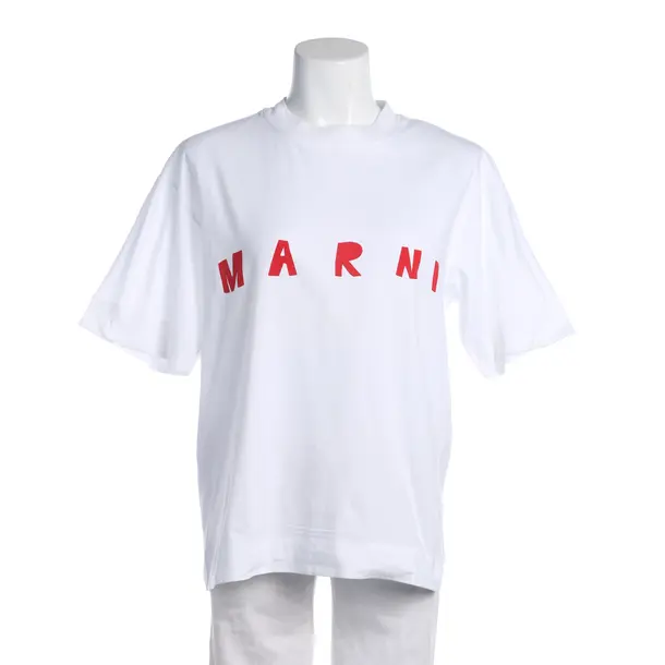 Shirt, in White, Cotton, Marni