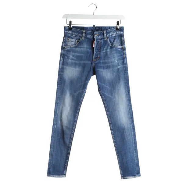 Slim Fit Jeans, in Navy, Cotton, Dsquared