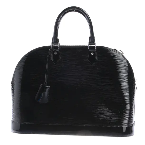 Handtasche, in Schwarz, Leder, Louis Vuitton