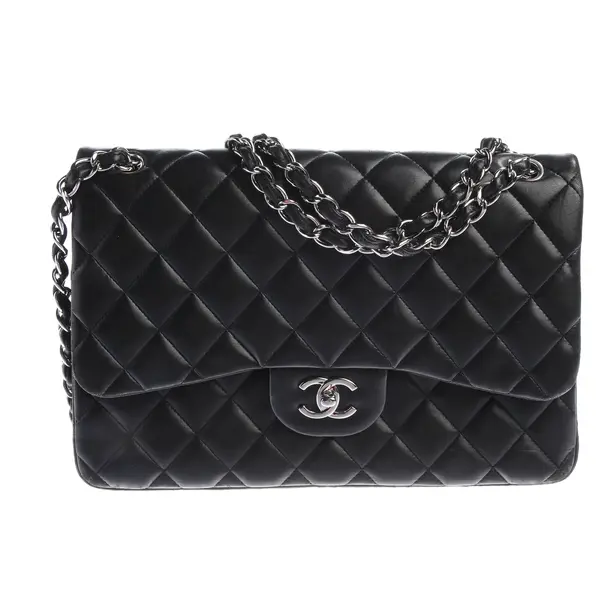 Schultertasche, in Schwarz, Leder, Chanel