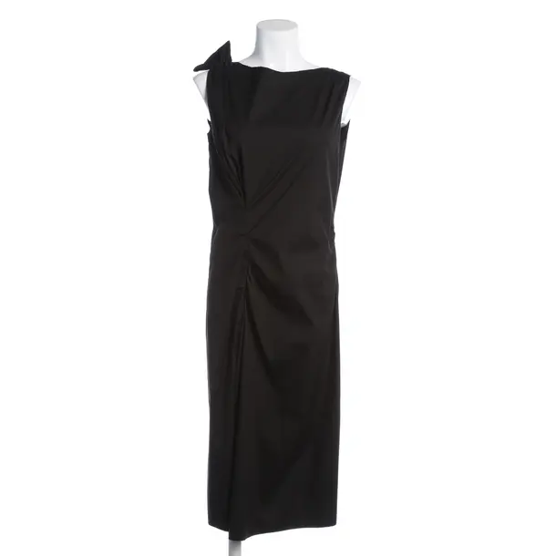 Dress, in Black, Cotton, Prada