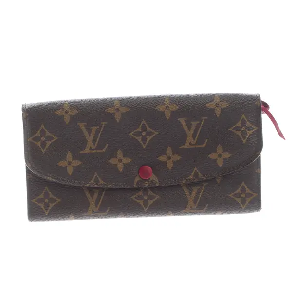 Wallet, in Brown, Leather, Louis Vuitton