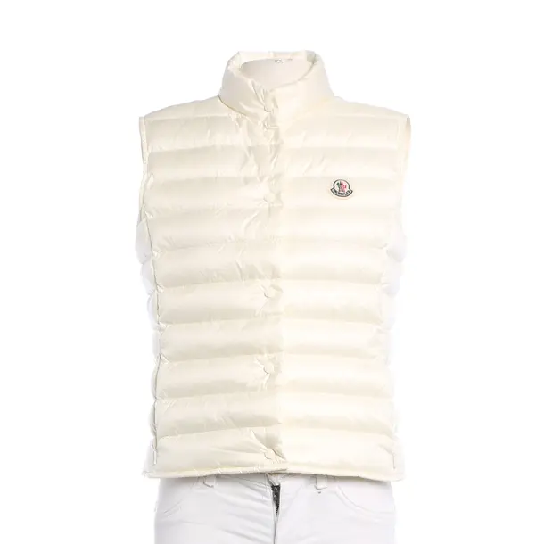 Gilet, in Crema, Poliammide, Moncler