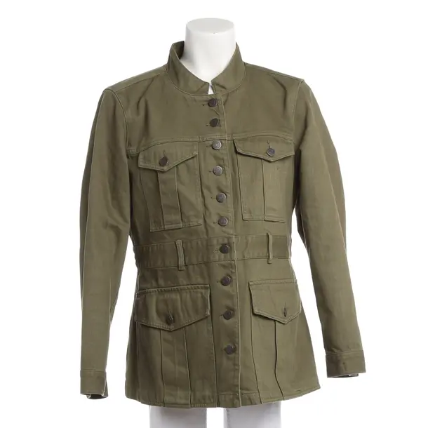 Summer Jacket, in Olive Green, Cotton, Veronica Beard