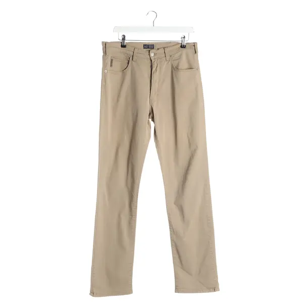 Pants, in Beige, Cotton, Armani Jeans