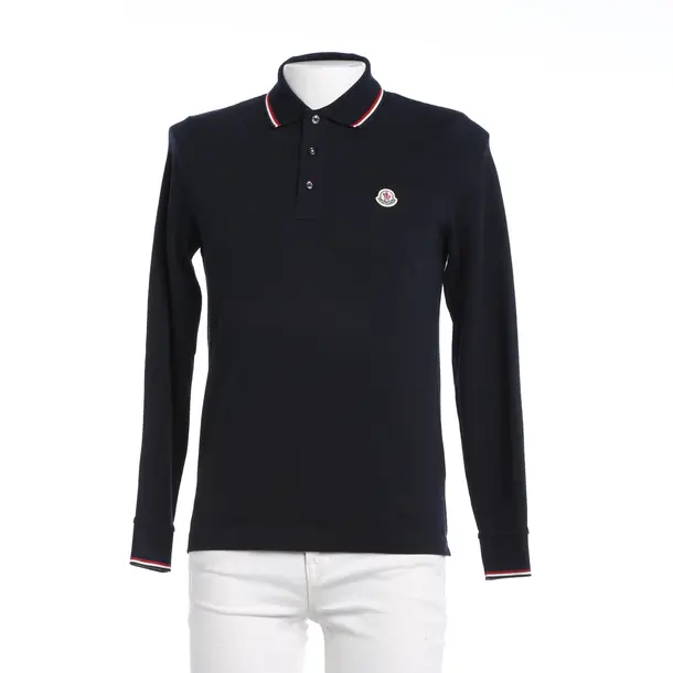 Long Sleeve Shirt, in Navy, Cotton, Moncler
