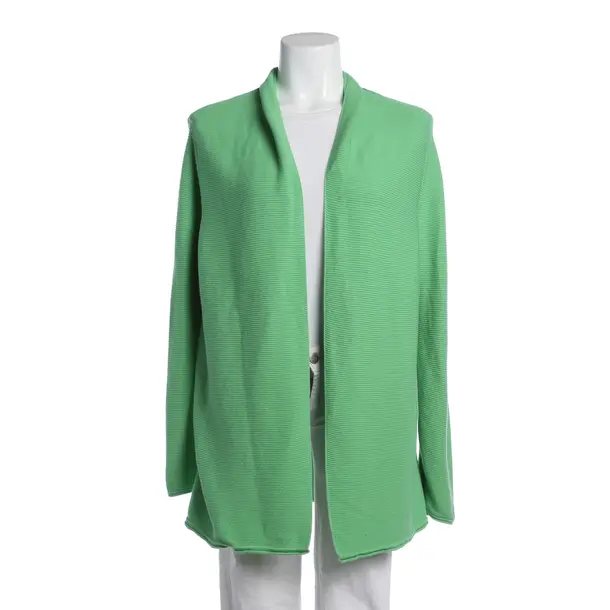 Cardigan, in Verde menta, Cotone, Ripetere
