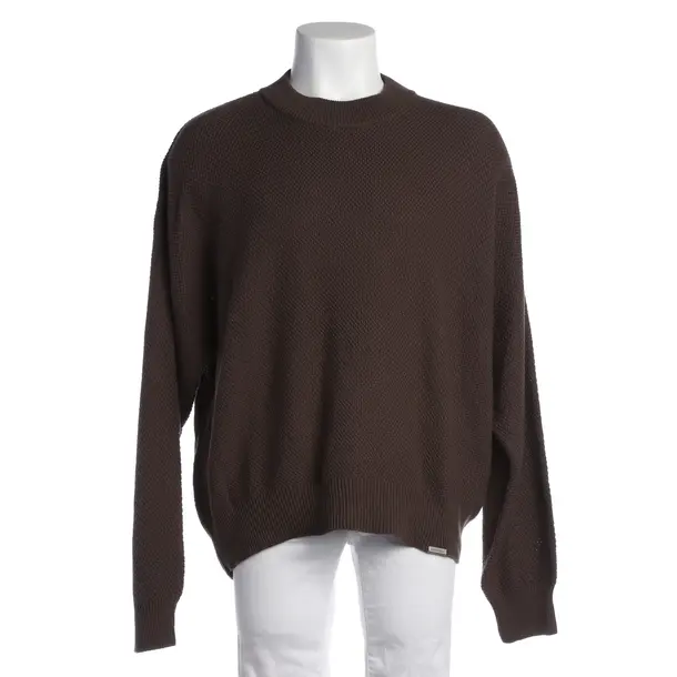 Maglione, in Marrone, Cotone, Rappresentare