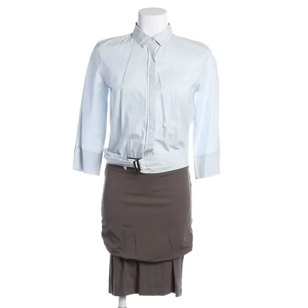 Dress, in Light Blue, Cotton, Marc Cain