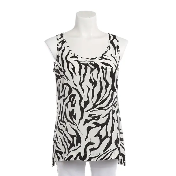 Top, in Black, Silk, Drykorn