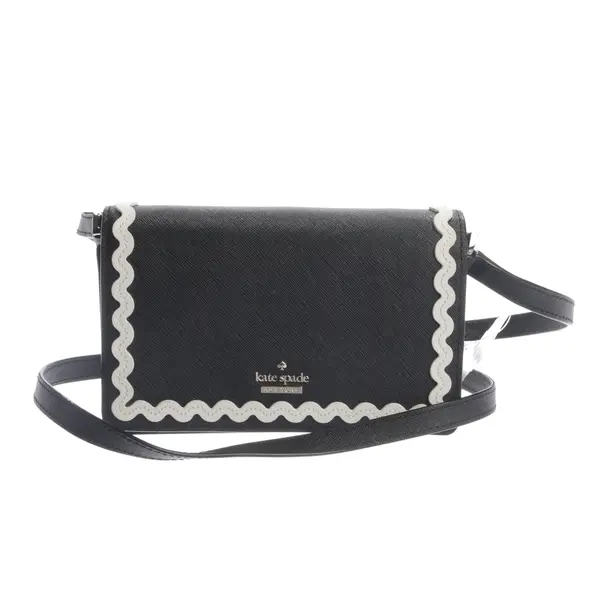 Evening Bag, in Black, Leather, Kate Spade New York