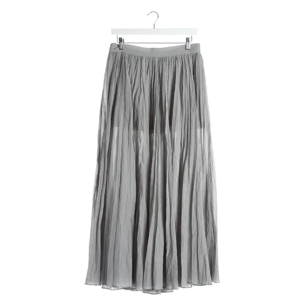 Rock, in Grau, Baumwolle, Totême