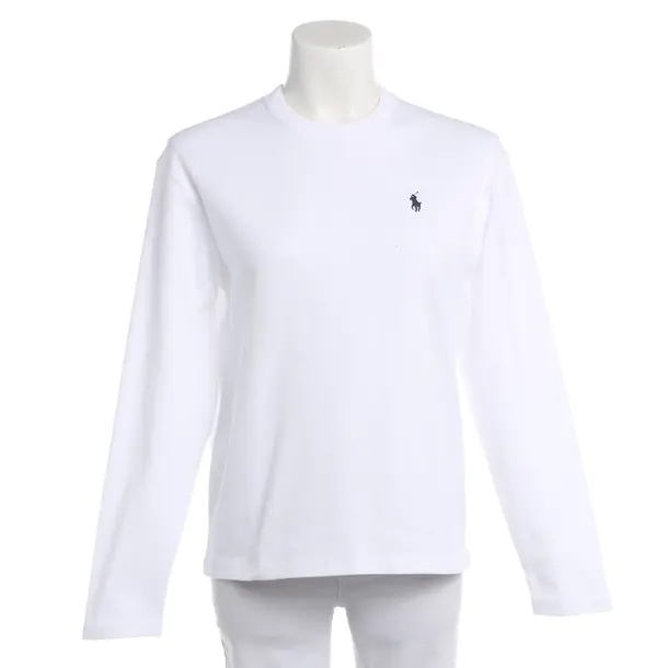 Manica lunga, in Bianco, Cotone, Polo Ralph Lauren