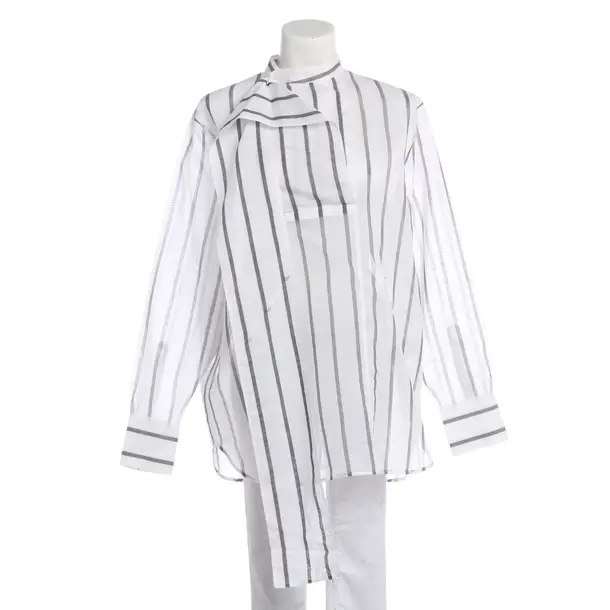 Blouse, in White, Cotton, Totême