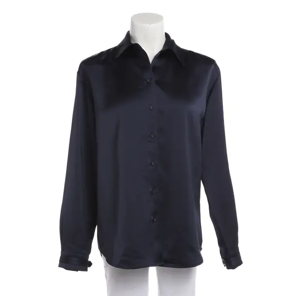 Bluse, in Navy, Polyester, Proenza Schouler