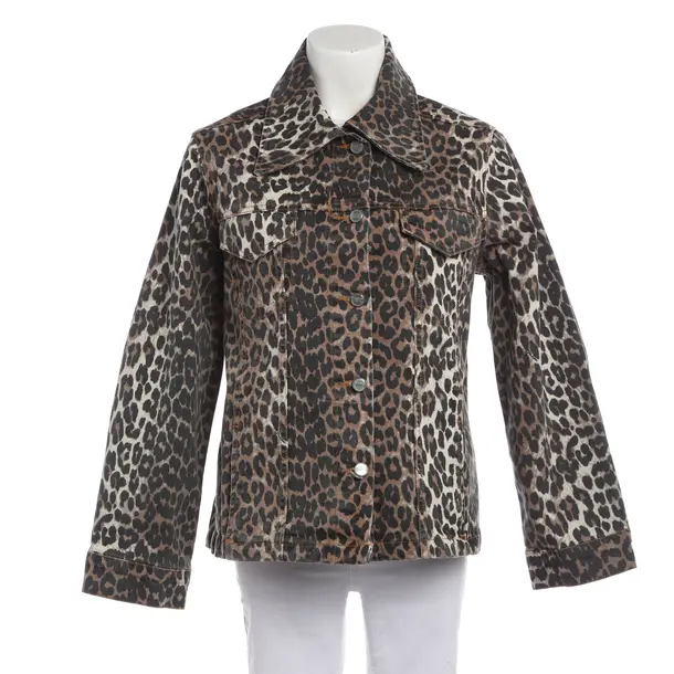 Sommerjacke, in Beige, Baumwolle, Ganni