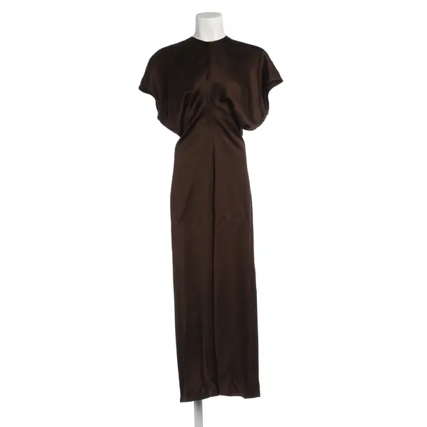 Cocktail Dress, in Brown, Viscose, Totême