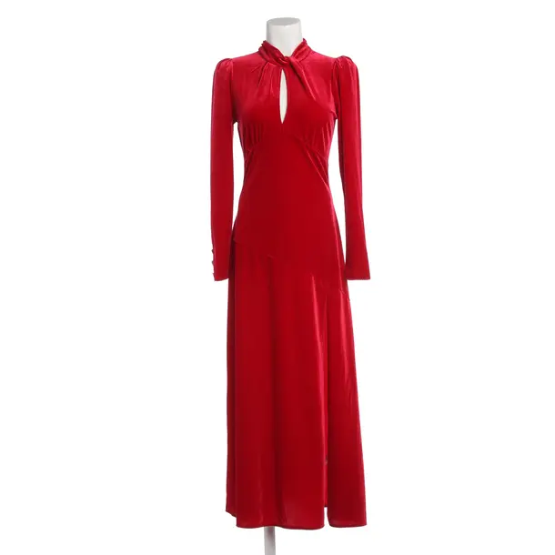 Cocktail Dress, in Red, Polyester, Ganni