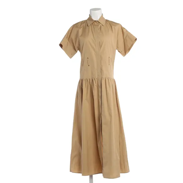 Dress, in Light Brown, Cotton, Max Mara