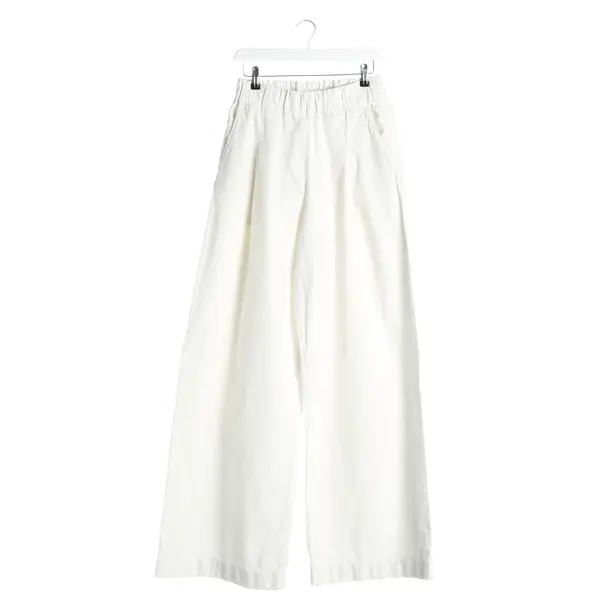 Hose, in Weiß, Baumwolle, Dries van Noten