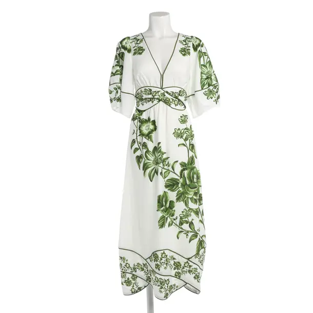 Cocktail Dress, in White, Linen, Farm Rio