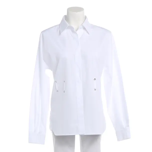 Blouse, in White, Cotton, Max Mara