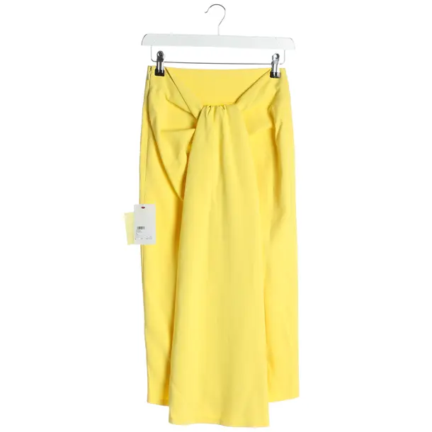 Skirt, in Yellow, Viscose, Jacquemus