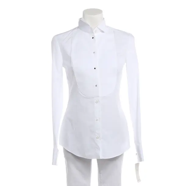 Blouse, in White, Cotton, Dolce & Gabbana