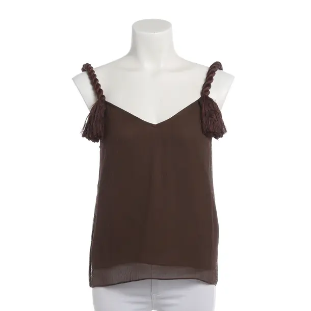 Top, in Brown, Viscose, JW Anderson