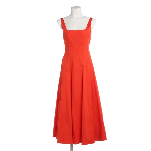 Cocktail Dress, in Red, Cotton, Staud