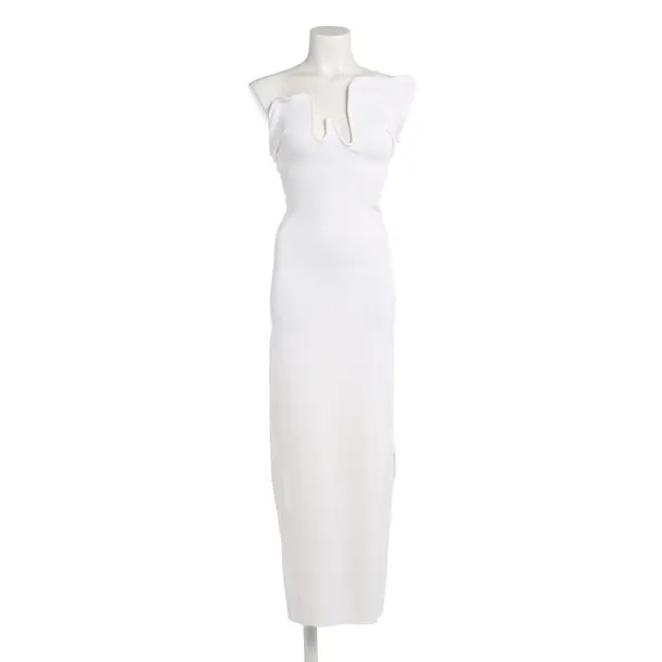 Cocktailkleid, in Weiß, Viskose, Christopher Esber