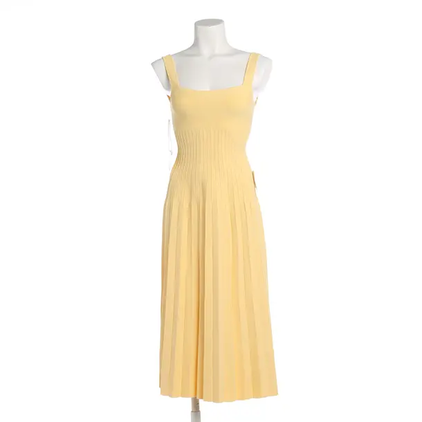 Cocktailkleid, in Pastellgelb, Viskose, Staud