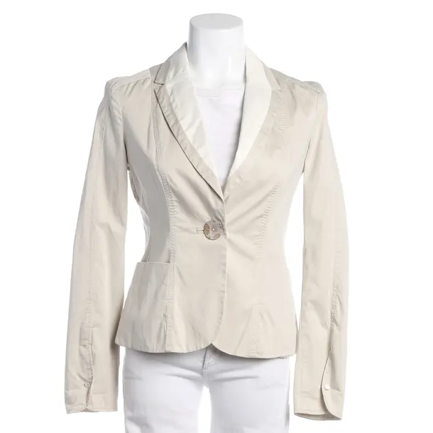 Blazer, in Beige, Cotton, Marc Cain