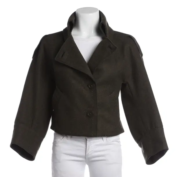 Mid-Season Jacket, in Green, Wool, Sportmax