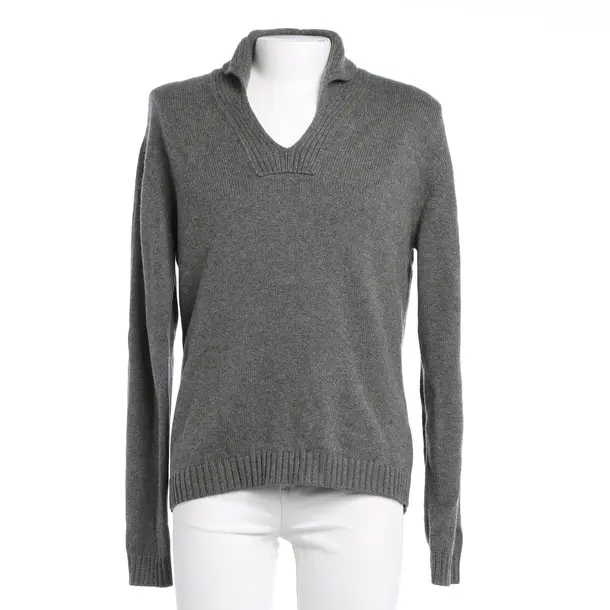 Pullover, in Grau, Kaschmir, Jil Sander