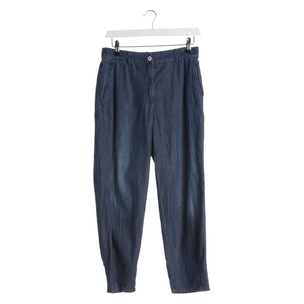 Pants, in Blue, Cotton, Seductive