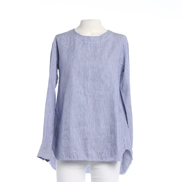 Blouse, in Blue, Linen, Lis Lareida