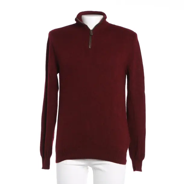 Pullover, in Bordeaux, Kaschmir, Salvatore Ferragamo
