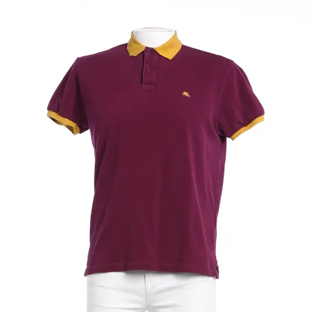 Poloshirt, in Lila, Baumwolle, Etro